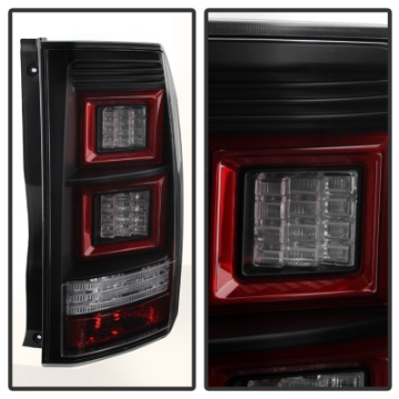 Picture of Spyder Land Rover Discovery 3 LR3 05-09 Light Bar LED Tail Lights Black ALT-YD-LRD05-LED-BK