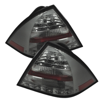 Picture of Spyder Mercedes Benz W203 C-Class 05-07 4DR Sedan LED Tail Lights Smoke ALT-YD-MBZC05-LED-SM