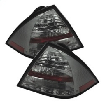 Picture of Spyder Mercedes Benz W203 C-Class 05-07 4DR Sedan LED Tail Lights Smoke ALT-YD-MBZC05-LED-SM