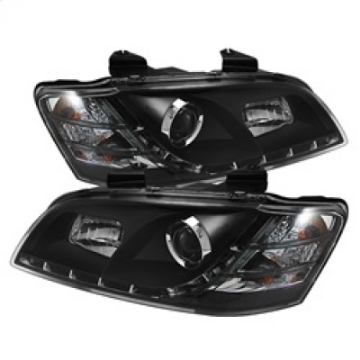 Picture of Spyder Pontiac G8 08-09 Projector Headlights DRL Black High H1 Low H7 PRO-YD-PG808-DRL-BK