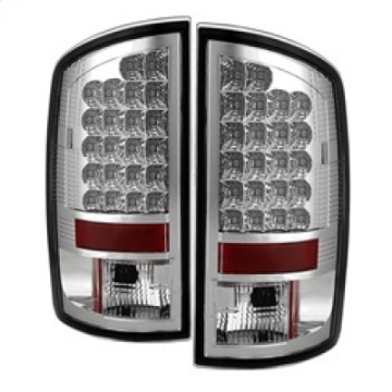 Picture of Spyder Dodge Ram 07-08 1500-Ram 07-09 2500-3500 LED Tail Lights Chrome ALT-YD-DRAM06-LED-C