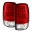 Picture of Spyder Chevy Suburban-Tahoe 1500-2500 00-06 LED Tail Lights Red Clear ALT-YD-CD00-LED-RC