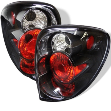 Picture of Spyder Dodge Caravan-Grand Caravan 01-07 Euro Style Tail Lights Black ALT-YD-DC01-BK