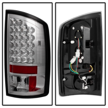 Picture of Spyder Dodge Ram 02-06 1500-Ram 2500-3500 03-06 LED Tail Light Chrome ALT-YD-DRAM02-LED-C