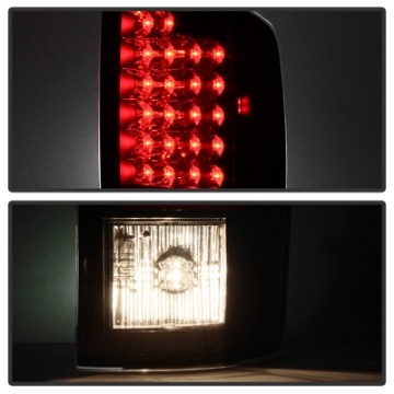 Picture of Spyder Dodge Ram 07-08 1500-Ram 07-09 2500-3500 LED Tail Lights Black ALT-YD-DRAM06-LED-BK