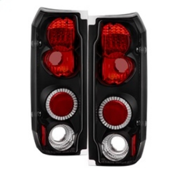Picture of Spyder Ford F150 87-96-Ford Bronco 88-96 Euro Style Tail Lights Black ALT-YD-FF15089-BK