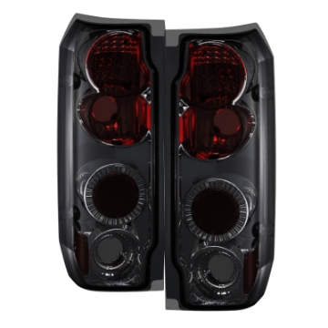 Picture of Spyder Ford F150 87-96-Ford Bronco 88-96 Euro Style Tail Lights Smoke ALT-YD-FF15089-SM