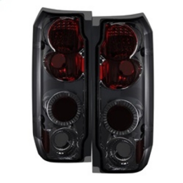 Picture of Spyder Ford F150 87-96-Ford Bronco 88-96 Euro Style Tail Lights Smoke ALT-YD-FF15089-SM