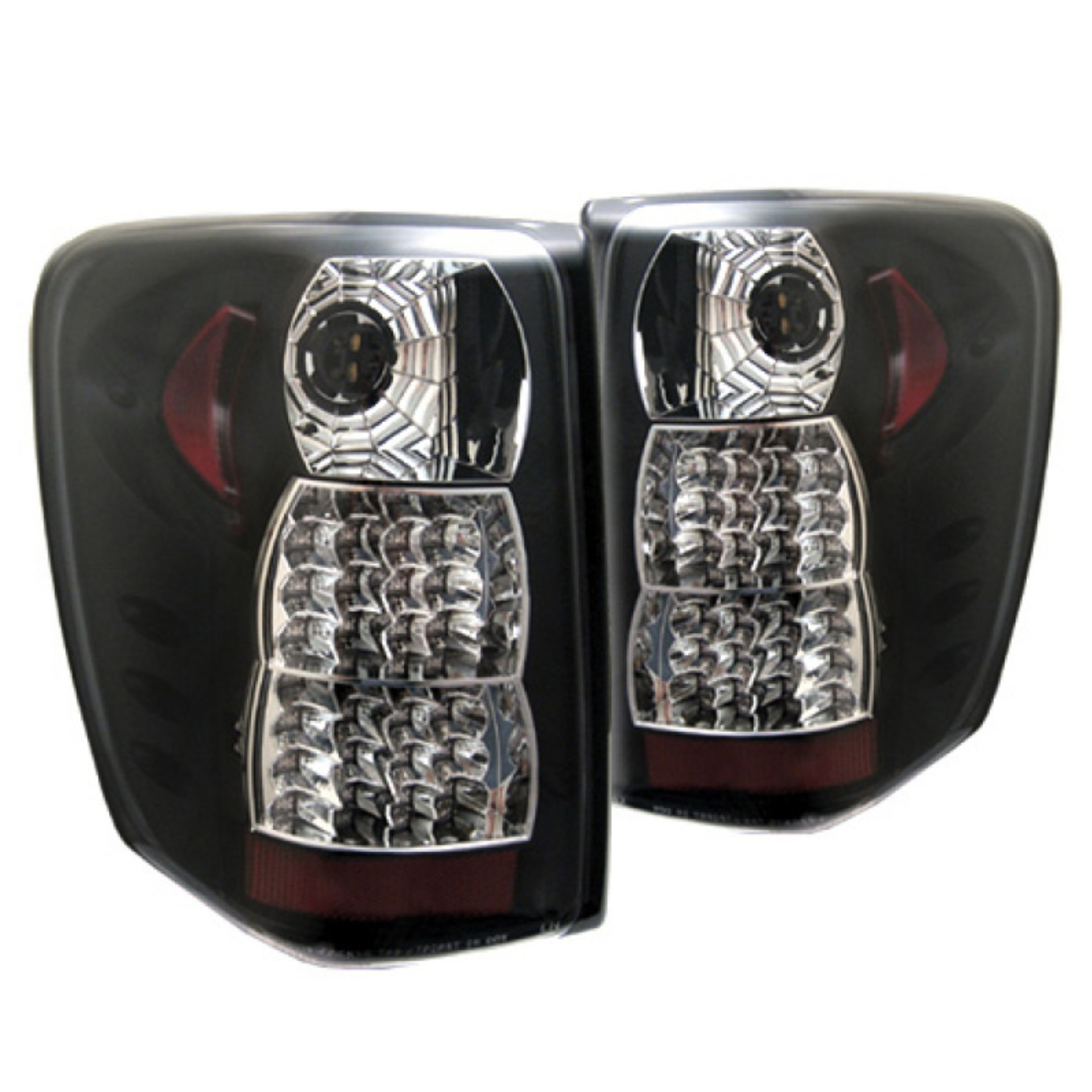 Picture of Spyder Jeep Grand Cherokee 99-04 LED IndicatorLED Tail Lights Black ALT-YD-JGC99-LED-BK