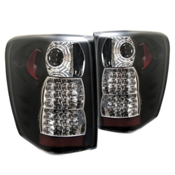 Picture of Spyder Jeep Grand Cherokee 99-04 LED IndicatorLED Tail Lights Black ALT-YD-JGC99-LED-BK