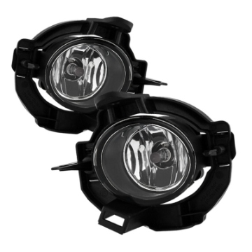 Picture of Spyder Nissan Rogue 2008-2013 OEM Fog Lights W-Cover and Switch Clear FL-NRO07-C