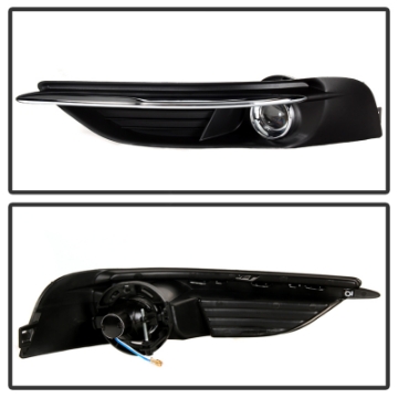 Picture of Spyder Chrysler 200 2011-2014 OEM Fog Light W-Universal Switch- Clear FL-C20011-C