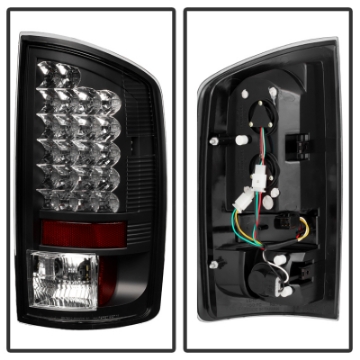 Picture of Spyder Dodge Ram 02-06 1500-Ram 2500-3500 03-06 LED Tail Light Black ALT-YD-DRAM02-LED-BK