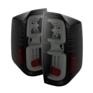 Picture of Spyder Toyota Tundra 2014-2016 Light Bar LED Tail Lights Black Smoke ALT-YD-TTU14-LED-BSM