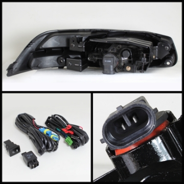 Picture of Spyder Honda Civic 2012-2013 2Dr-Coupe OEM Fog Light W-Switch Yellow FL-HC2012-2D-Y
