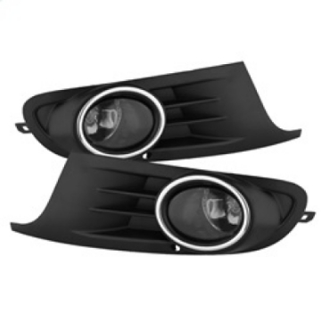 Picture of Spyder Volkswagen Golf TDI TSI OEM Style Fog Lights w-Switch Smoked FL-VG2010-SM