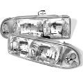 Picture of Spyder Chevy S10 98-04-Chevy Blazer 98-05 Crystal Headlights Chrome HD-YD-CS1098-C