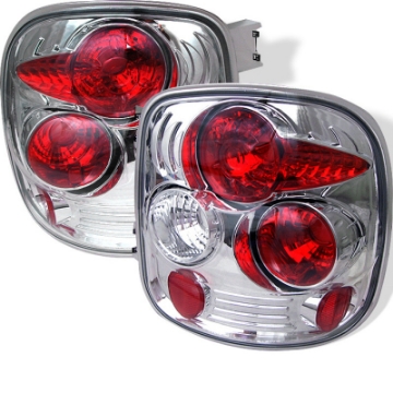 Picture of Spyder Chevy Silverado Stepside 99-04 Euro Style Tail Lights Chrome ALT-YD-CS99STS-C