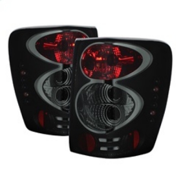 Picture of Spyder Jeep Grand Cherokee 99-04 Euro Style Tail Lights Black Smoke ALT-YD-JGC99-BSM