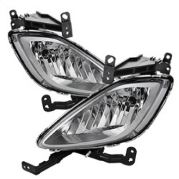 Picture of Spyder Hyundai Elantra 2011-2013 OE Style Fog Lights W-Switch Clear FL-HYE2011-C