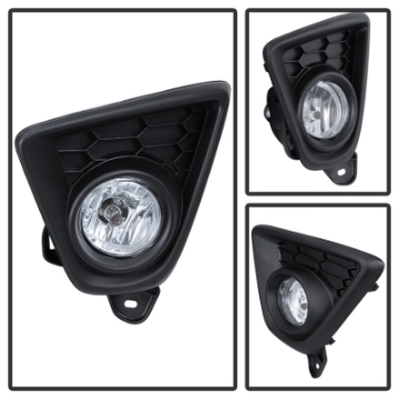 Picture of Spyder Mazda CX-5 2012-2015 OEM Fog Light W-Universal Switch- Clear FL-MCX52012-C