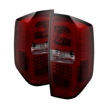 Picture of Spyder Toyota Tundra 2014-2016 Light Bar LED Tail Lights Red Smoke ALT-YD-TTU14-LED-RS