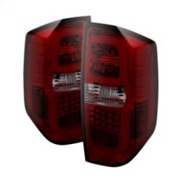 Picture of Spyder Toyota Tundra 2014-2016 Light Bar LED Tail Lights Red Smoke ALT-YD-TTU14-LED-RS