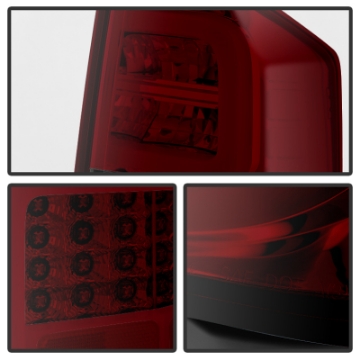 Picture of Spyder Toyota Tundra 2014-2016 Light Bar LED Tail Lights Red Smoke ALT-YD-TTU14-LED-RS