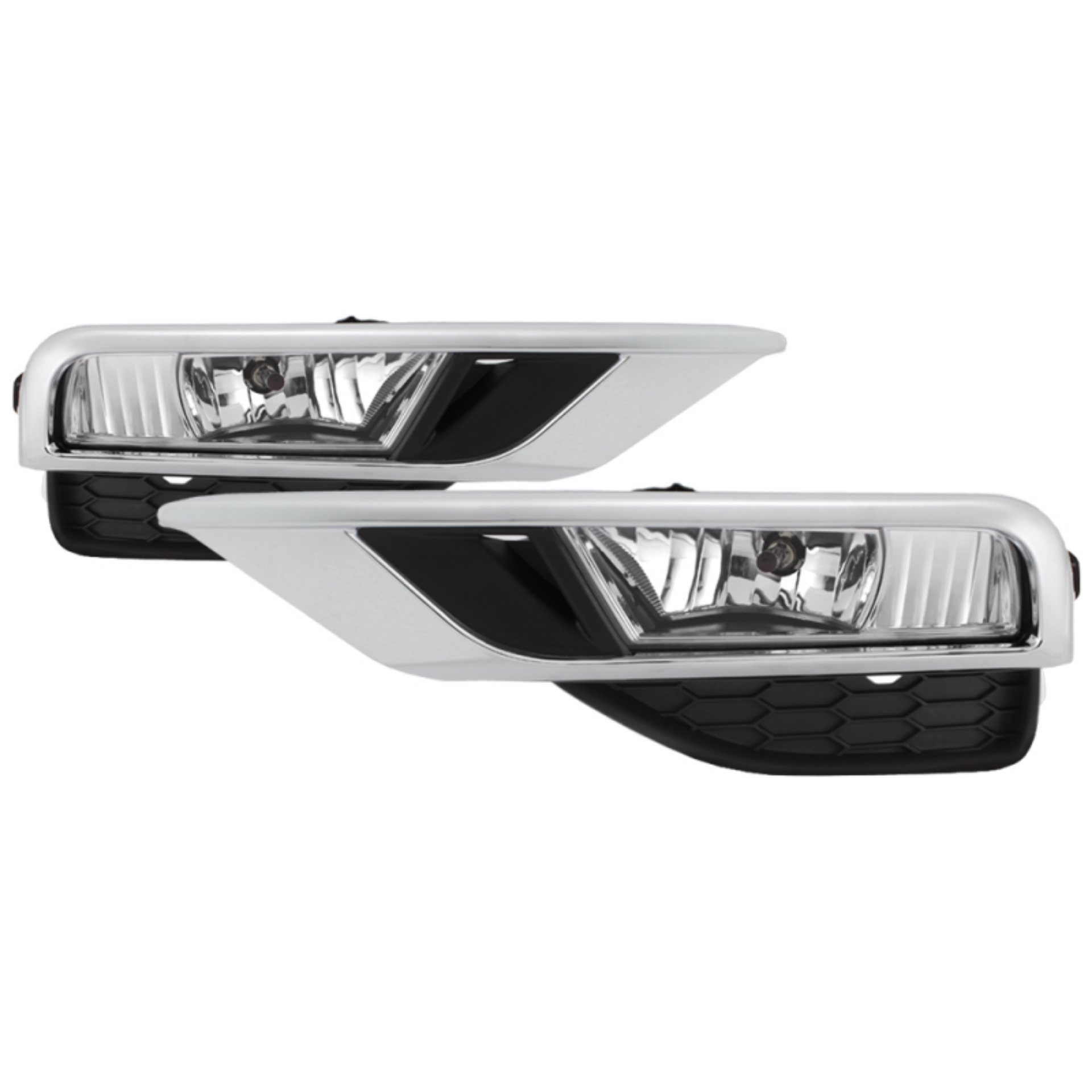 Picture of Spyder Honda CRV 2015-2016 OEM Fog Lights W-Switch and Cover Clear FL-HCRV2015-C