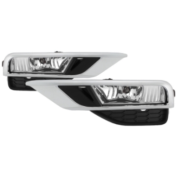 Picture of Spyder Honda CRV 2015-2016 OEM Fog Lights W-Switch and Cover Clear FL-HCRV2015-C