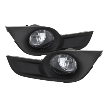 Picture of Spyder Nissan Altima 2013-2015 4dr- OEM Fog Lights w-Switch Clear FL-NA13-C
