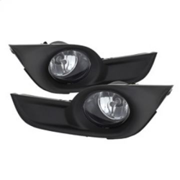 Picture of Spyder Nissan Altima 2013-2015 4dr- OEM Fog Lights w-Switch Clear FL-NA13-C