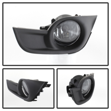 Picture of Spyder Nissan Altima 2013-2015 4dr- OEM Fog Lights w-Switch Clear FL-NA13-C
