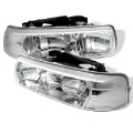Picture of Spyder Chevy Silverado 1500-2500 99-02 Crystal Headlights Chrome HD-YD-CSIL99-C