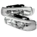 Picture of Spyder Chevy Silverado 1500-2500 99-02 Crystal Headlights Chrome HD-YD-CSIL99-C