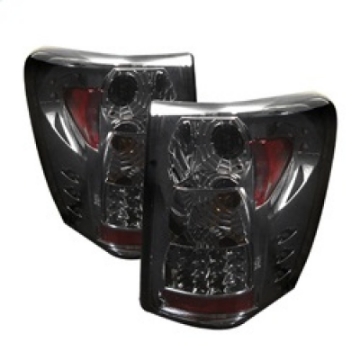 Picture of Spyder Jeep Grand Cherokee 99-04 LED Tail Lights Version 2 Smoke ALT-YD-JGC99-LED-SM-G2