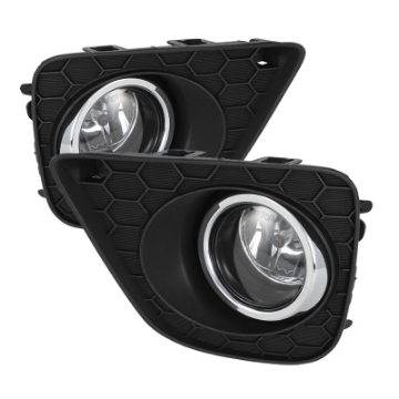 Picture of Spyder Honda Accord 2013-2015 2Dr OEM Fog Lights W-Switch- Clear FL-HA2013-2D-C