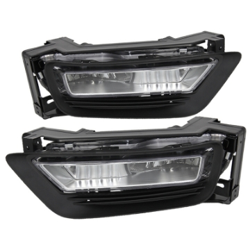 Picture of Spyder Honda Accord 2013-2015 4Dr OEM Fog Lights W-Switch- Clear FL-HA2013-4D-C