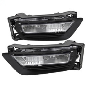 Picture of Spyder Honda Accord 2013-2015 4Dr OEM Fog Lights W-Switch- Clear FL-HA2013-4D-C