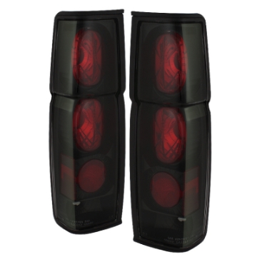 Picture of Spyder Nissan Hardbody 86-97 Euro Style Tail Lights Black Smoke ALT-YD-NH86-BSM