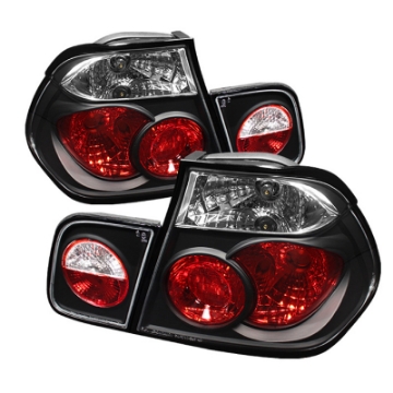 Picture of Spyder BMW E46 3-Series 99-01 4Dr Euro Style Tail Lights- Black ALT-YD-BE4699-4D-BK