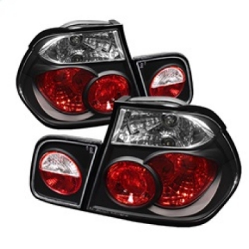 Picture of Spyder BMW E46 3-Series 99-01 4Dr Euro Style Tail Lights- Black ALT-YD-BE4699-4D-BK