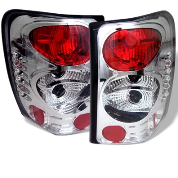 Picture of Spyder Jeep Grand Cherokee 99-04 Euro Style Tail Lights Chrome ALT-YD-JGC99-C