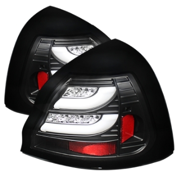 Picture of Spyder Pontiac Grand Prix 04-08 Light Bar LED Tail Light Black ALT-YD-PGP04-LED-BK