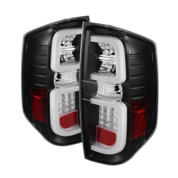 Picture of Spyder Toyota Tundra 2014-2016 Light Bar LED Tail Lights Black ALT-YD-TTU14-LED-BK