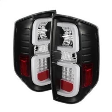 Picture of Spyder Toyota Tundra 2014-2016 Light Bar LED Tail Lights Black ALT-YD-TTU14-LED-BK