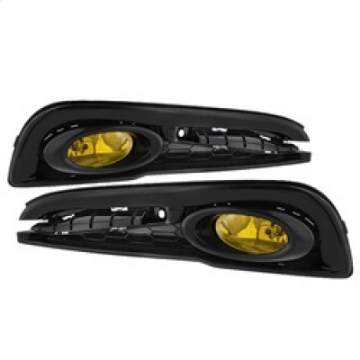 Picture of Spyder Honda Civic 2013-2014 4dr OEM Fog Light W-Switch Yellow FL-HC2013-4D-Y