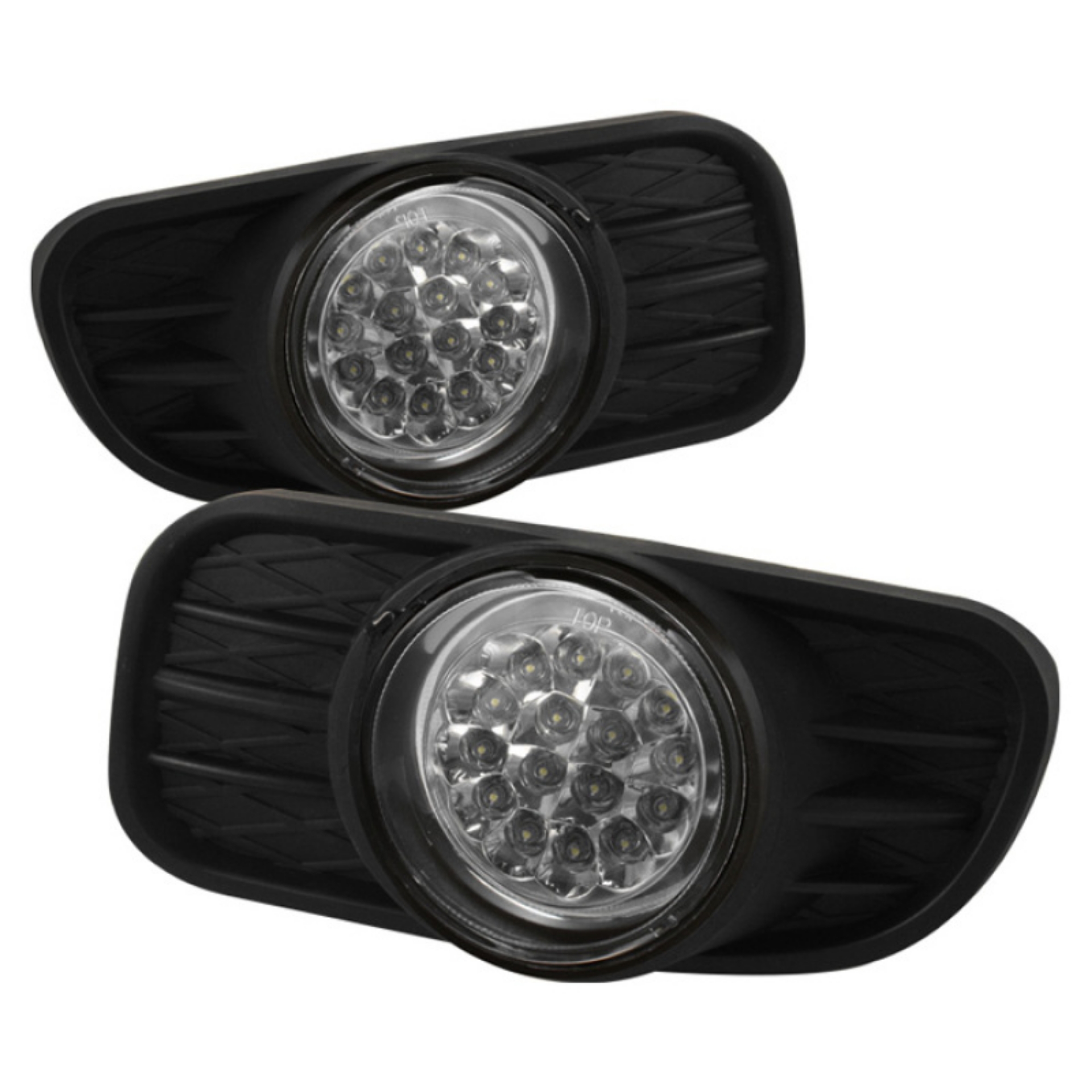 Picture of Spyder Jeep Grand Cherokee 99-04 LED Fog Lights w-Switch Clear FL-LED-JGC99-C
