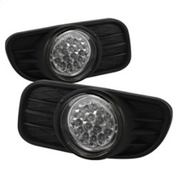 Picture of Spyder Jeep Grand Cherokee 99-04 LED Fog Lights w-Switch Clear FL-LED-JGC99-C