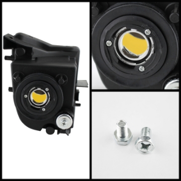 Picture of Spyder Lexus IS250-IS350 06-09 OEM Fog Lights wo-switch Yellow FL-LIS06-Y